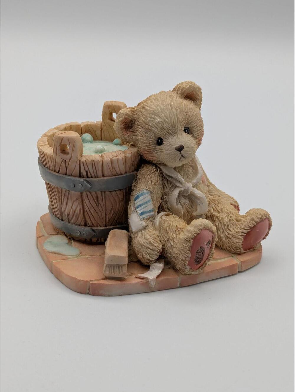 Cherished Teddies Joshua Love Repairs All (950556) 1991
